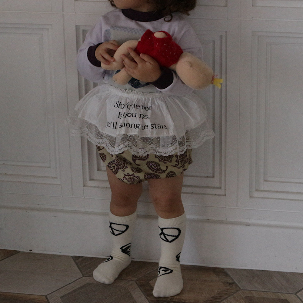 FRILL LACE PETTICOAT