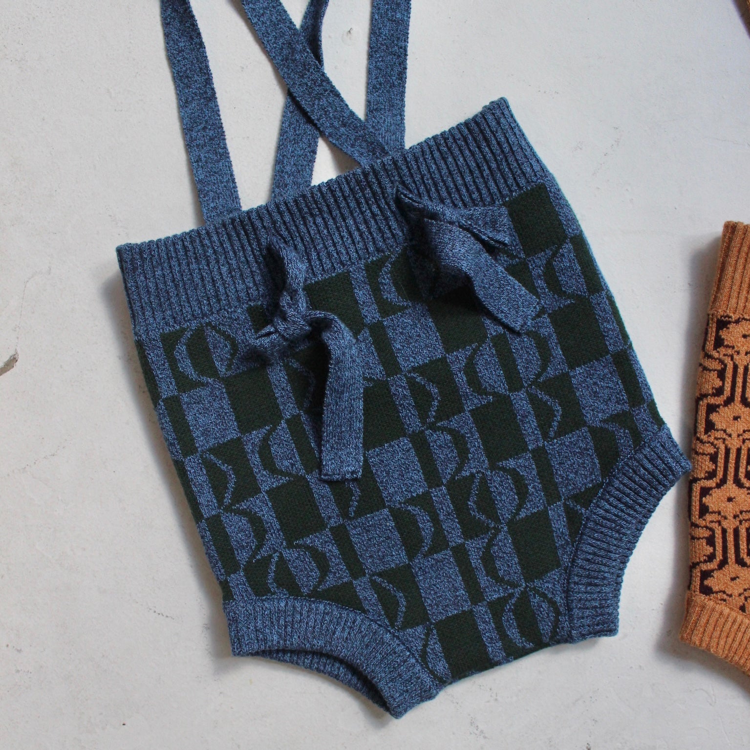 PATTERN COTTON KNIT BLOOMERS