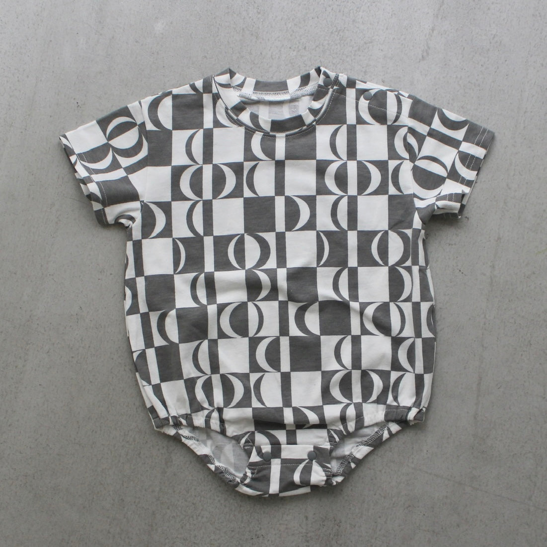 Short Sleeve Pattern Rompers