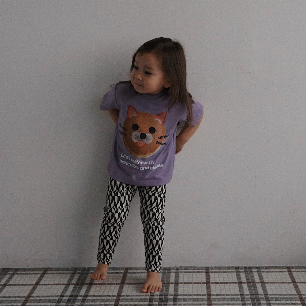 【FAIR対象】 PANCAKE PRINT T SHIRT