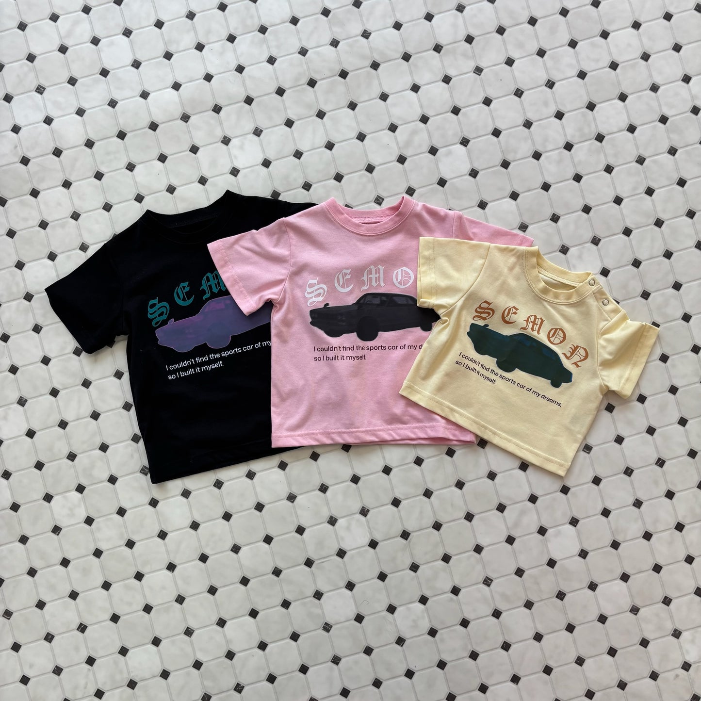 【PINK】CAR T×PAINT PANTS