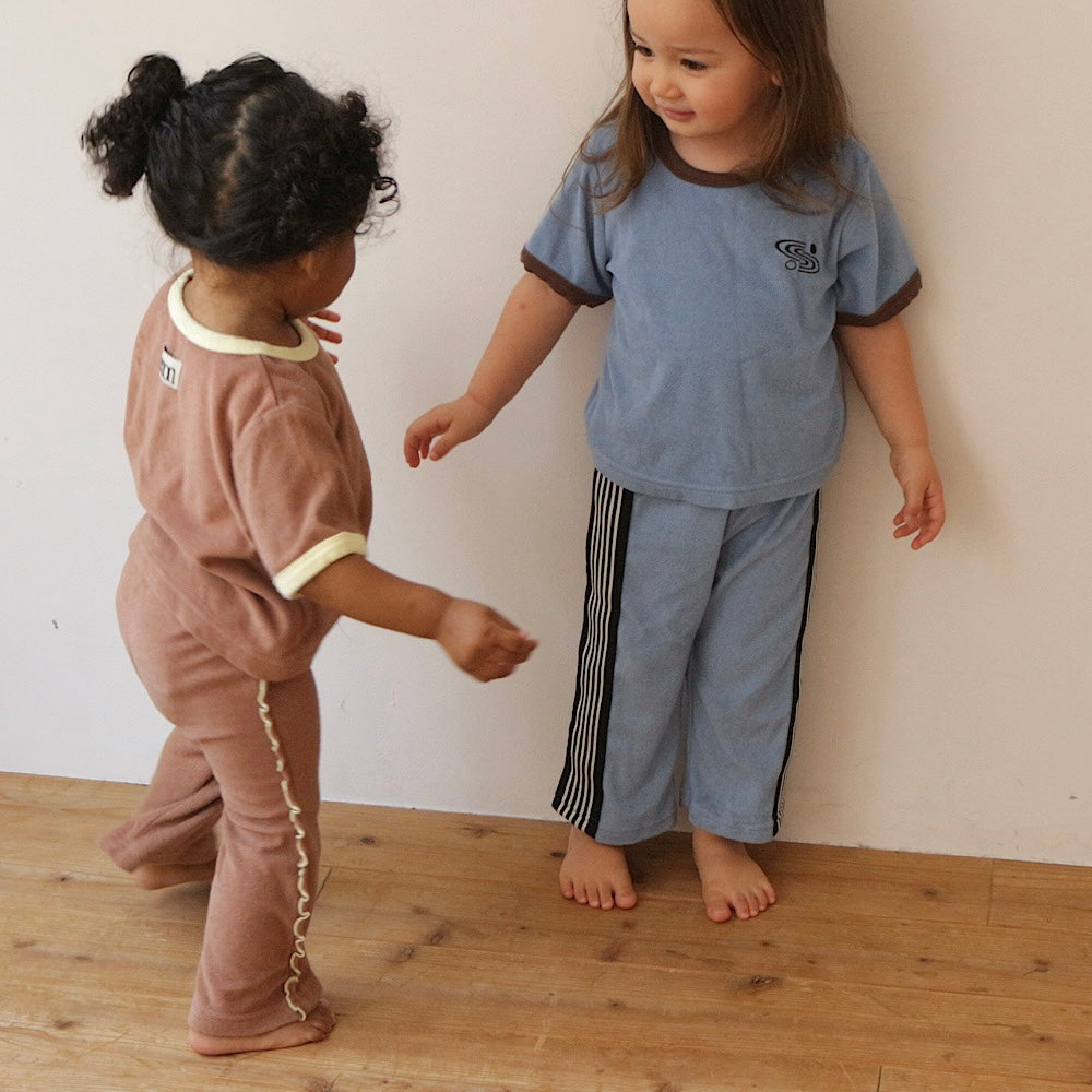 PILE MELLOW FLARE PANTS