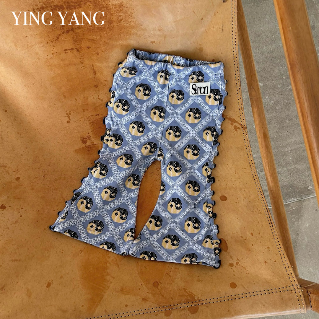 NEW PATTERN FLARE PANTS