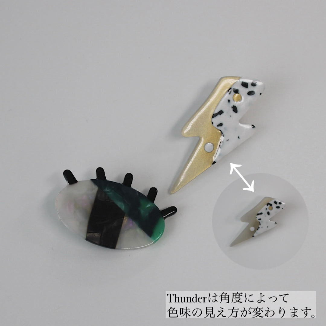 2SET ACRYLIC HAIR CLIP