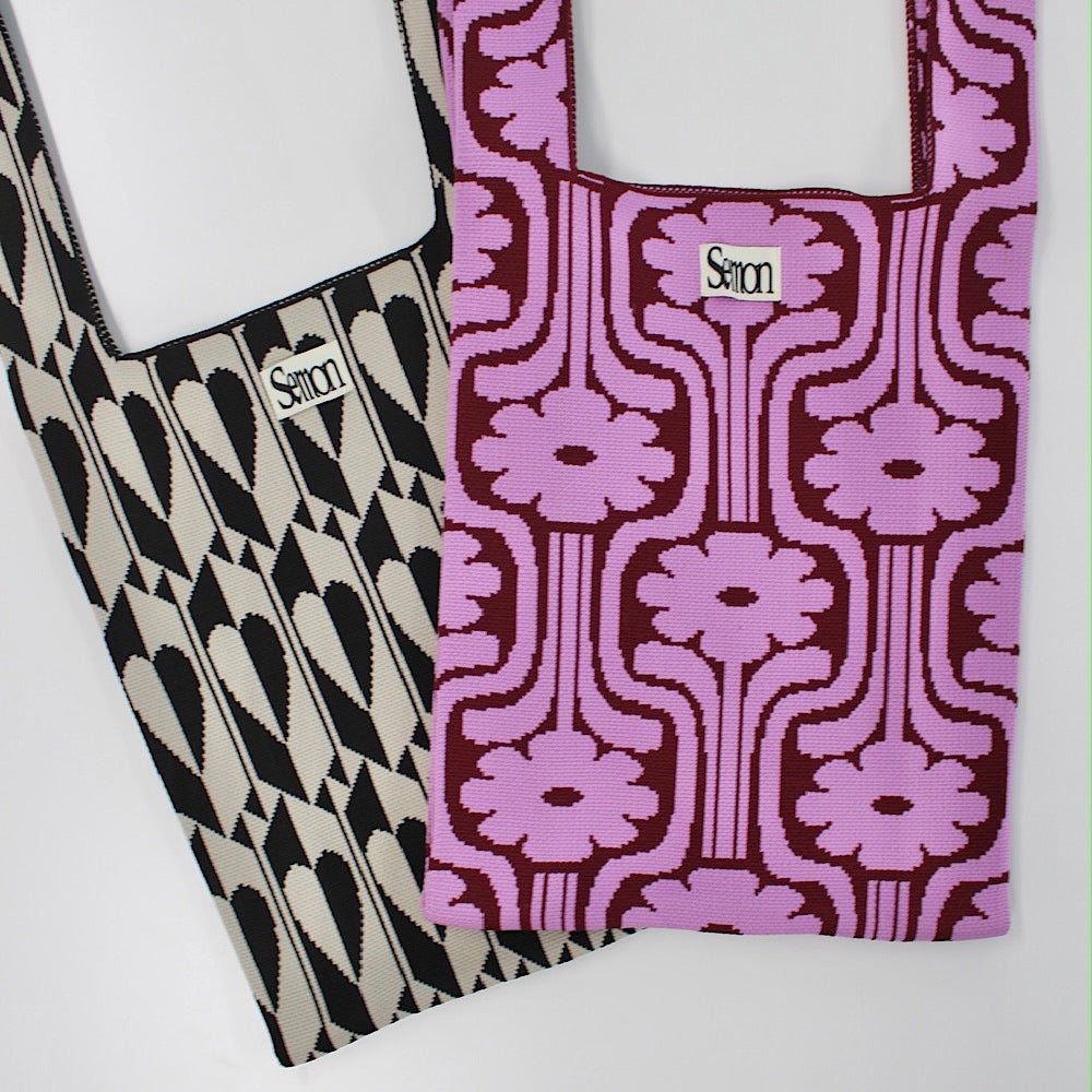 PATTERN KNIT BAG