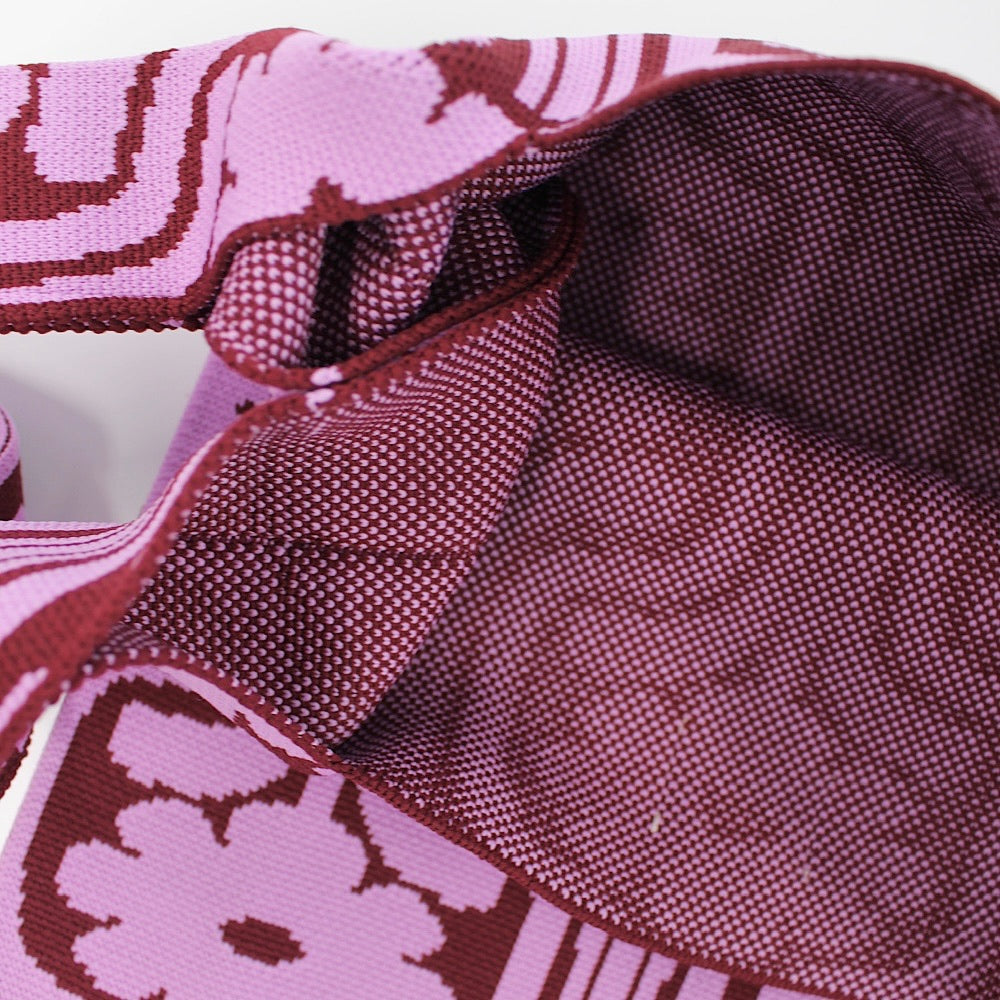 PATTERN KNIT BAG