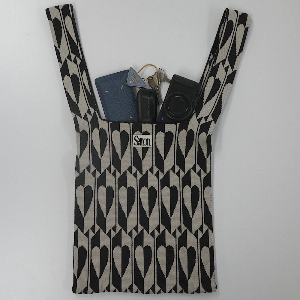 PATTERN KNIT BAG