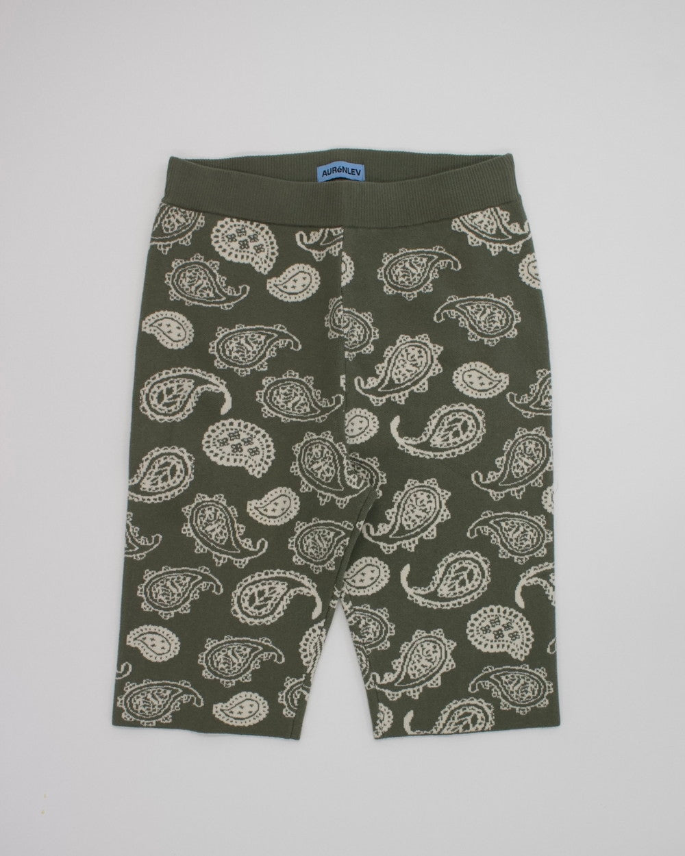 W Jacquard Biker Pants