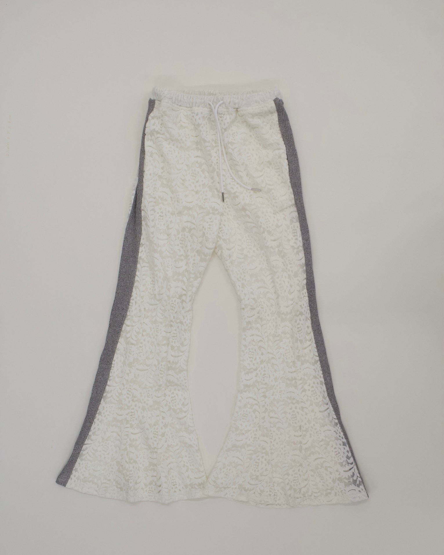 Velour Lace Flare Pants
