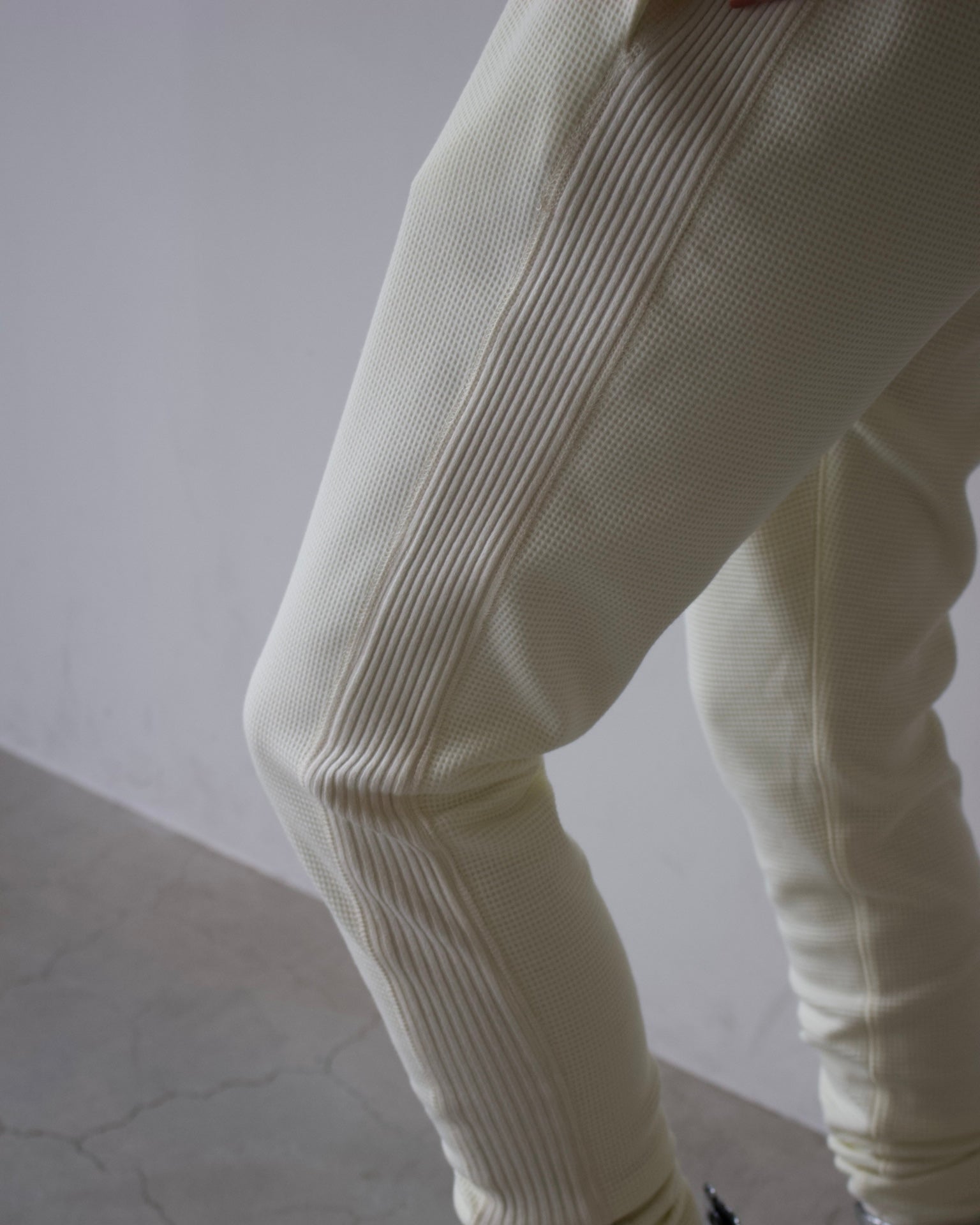Waffle Hem Rib Pants