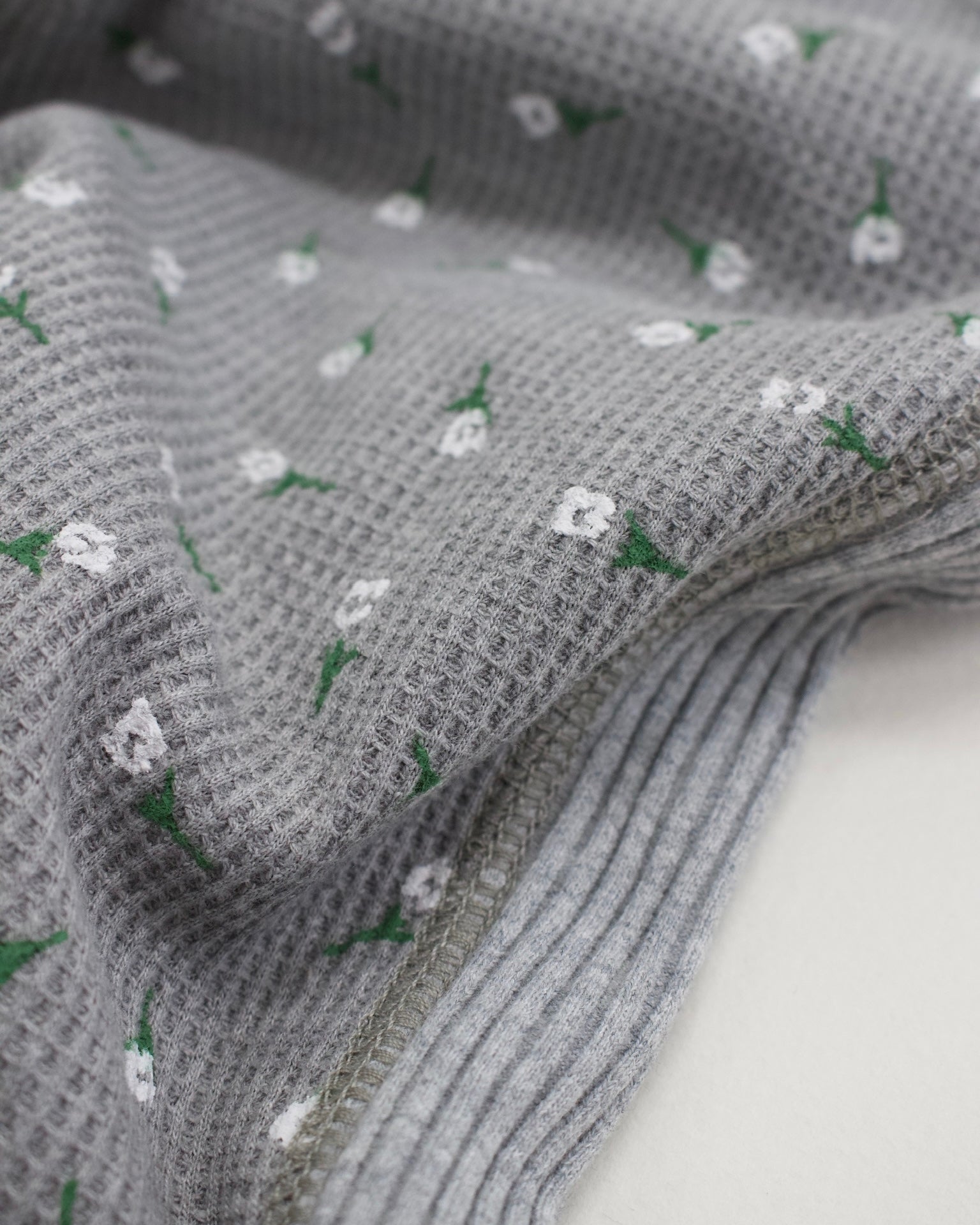 Waffle Hem Rib Pants