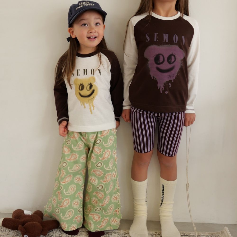 26SS NEW PATTERN WIDE FLARE PANTS