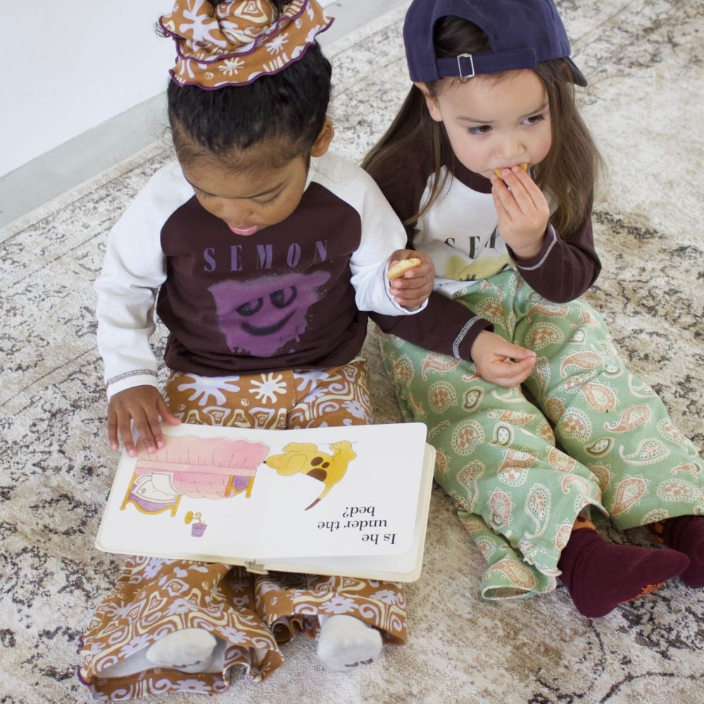 26SS NEW PATTERN WIDE FLARE PANTS