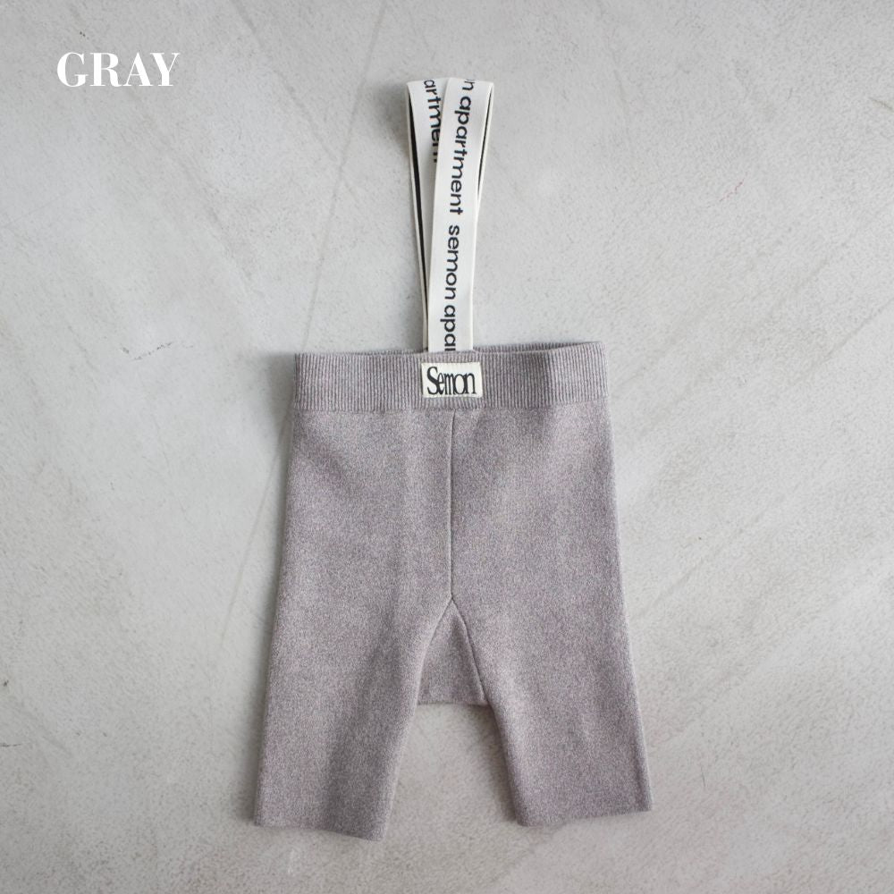 26SS LOGO SUSPENDER SHORTS