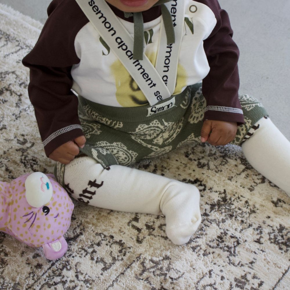 26SS LOGO SUSPENDER SHORTS