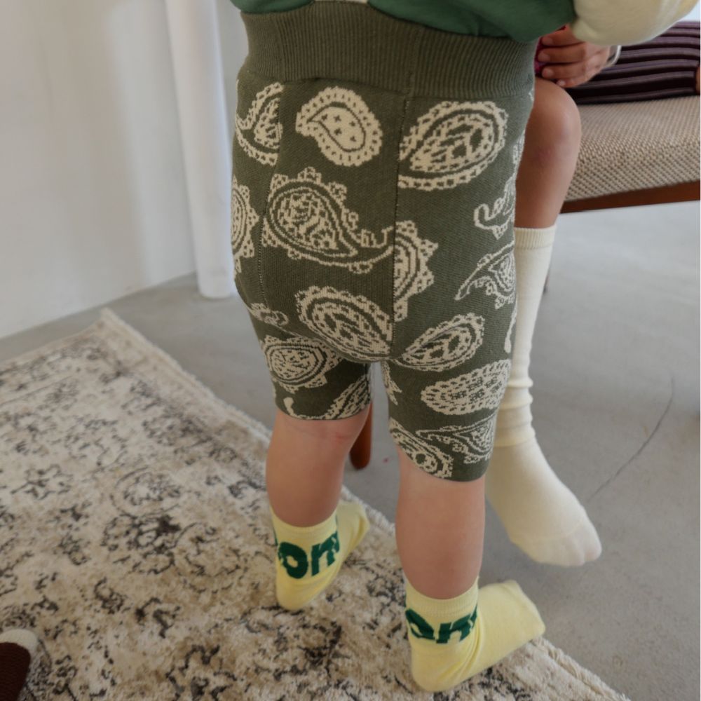 26SS LOGO SUSPENDER SHORTS