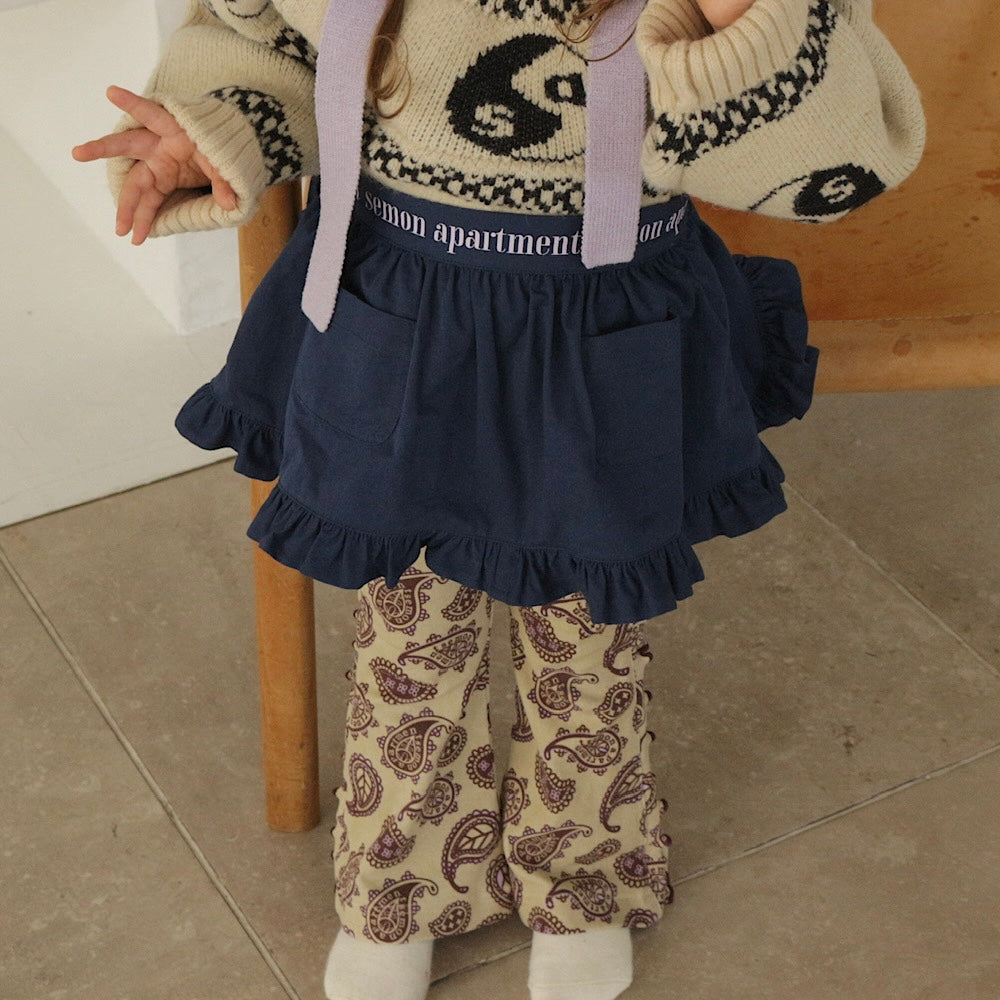 NEW PATTERN FLARE PANTS