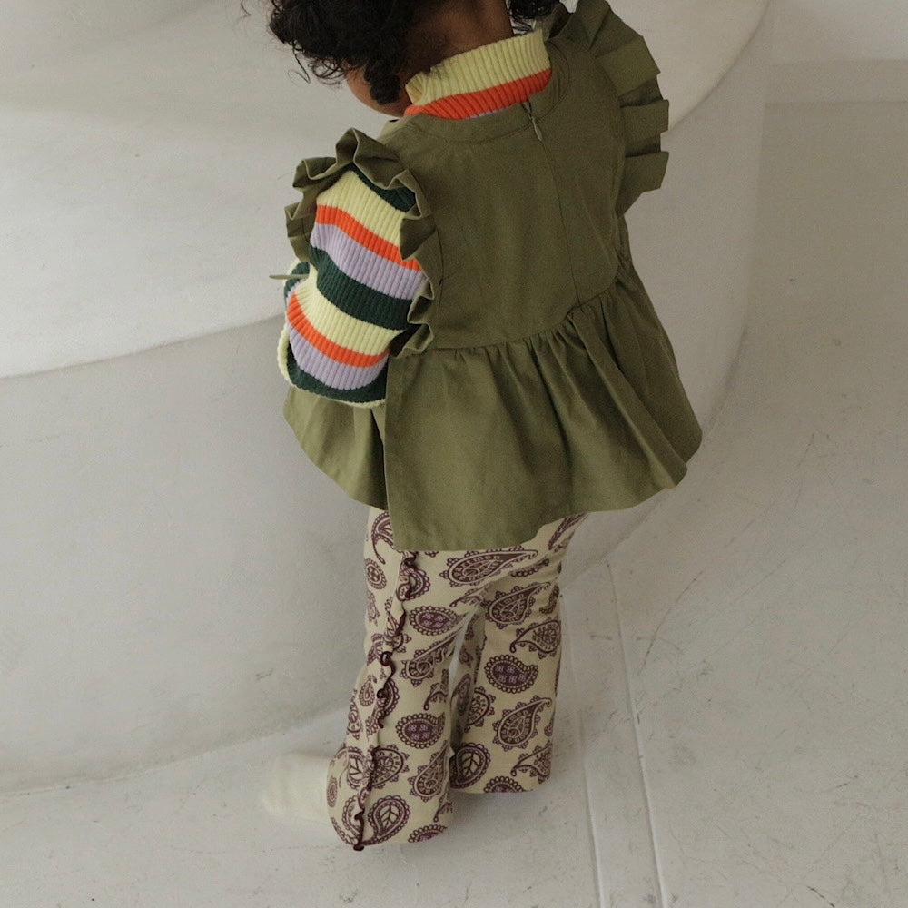 NEW PATTERN FLARE PANTS