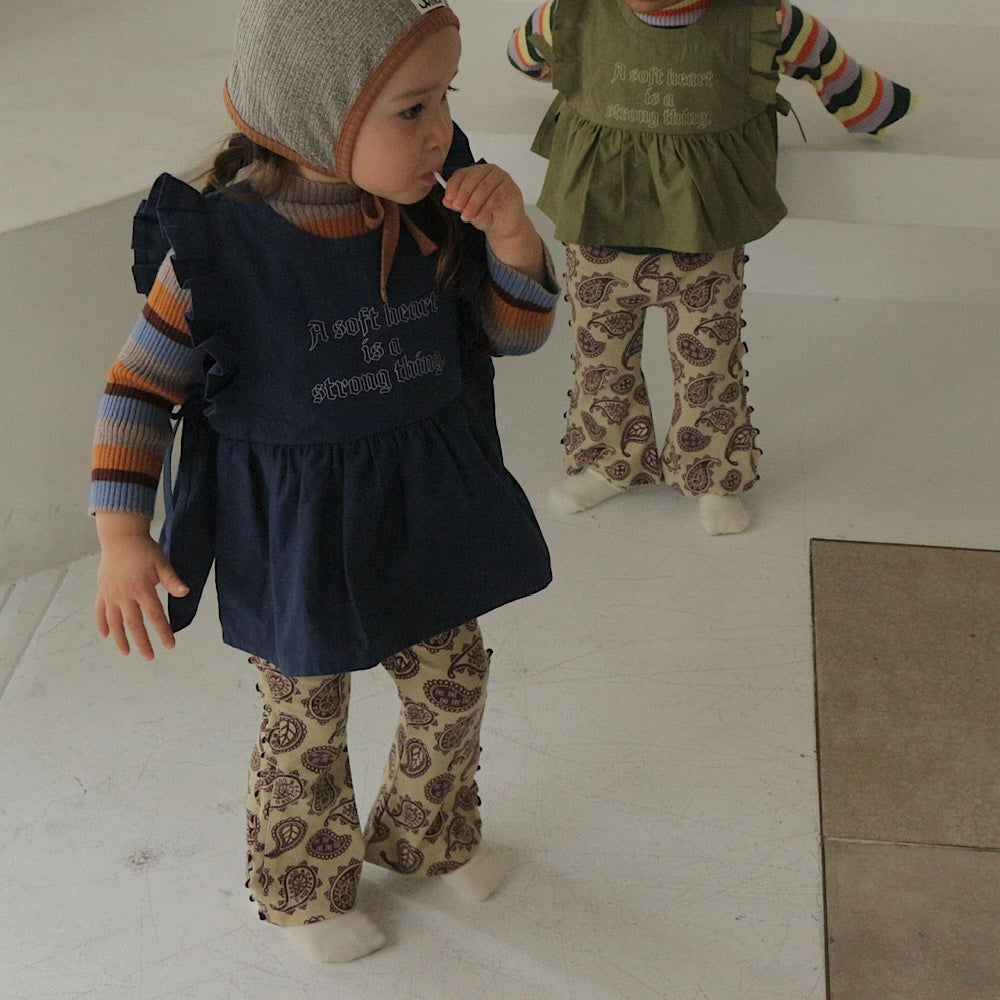 NEW PATTERN FLARE PANTS