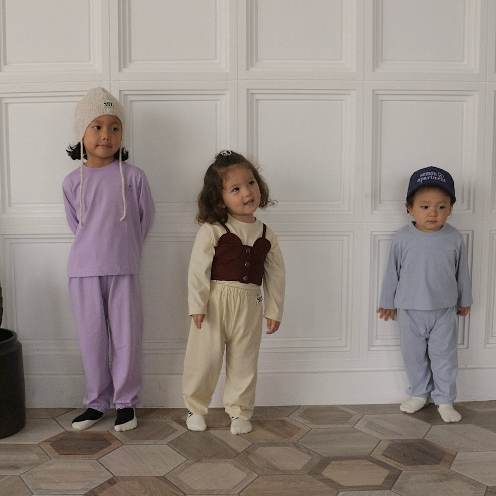 3SET SIMPLE PANTS