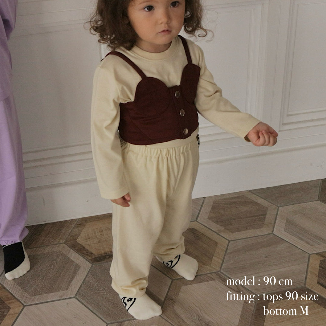 3SET SIMPLE PANTS