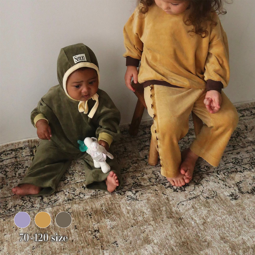 Velour Straight Pants