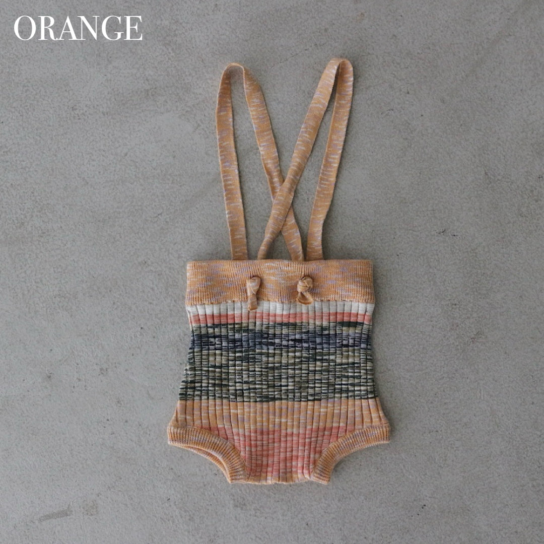 MIXED BORDER KNIT BLOOMERS