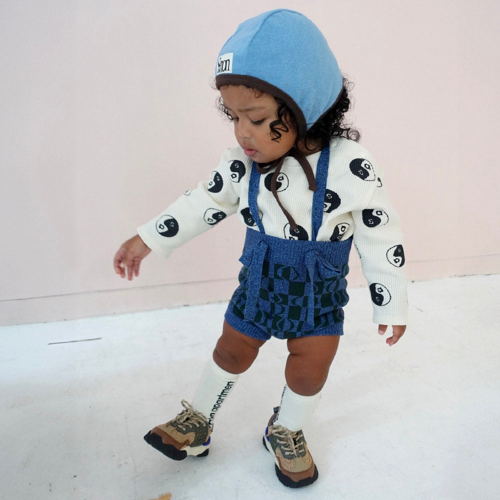 PATTERN COTTON KNIT BLOOMERS