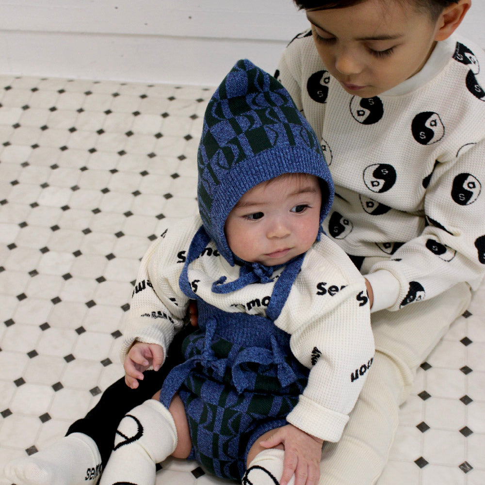 PATTERN COTTON KNIT BLOOMERS