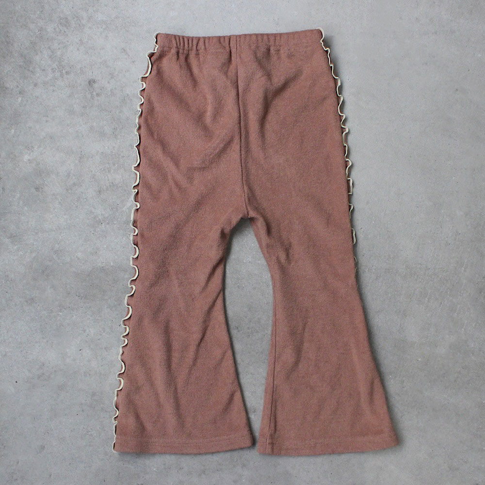 PILE MELLOW FLARE PANTS