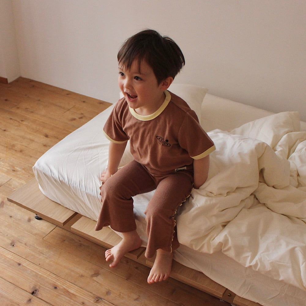 PILE MELLOW FLARE PANTS