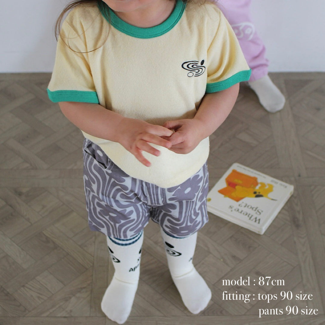 STRETCH RAYON HALF PANTS