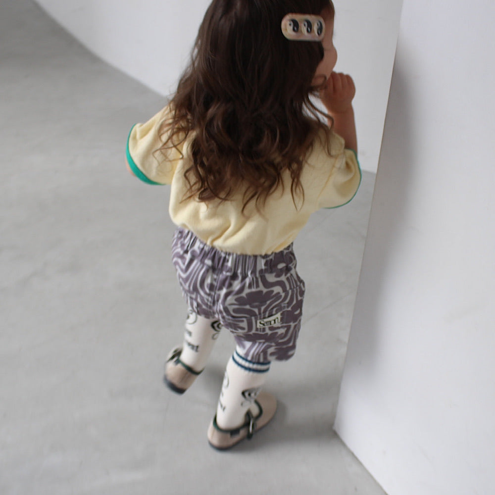 STRETCH RAYON HALF PANTS