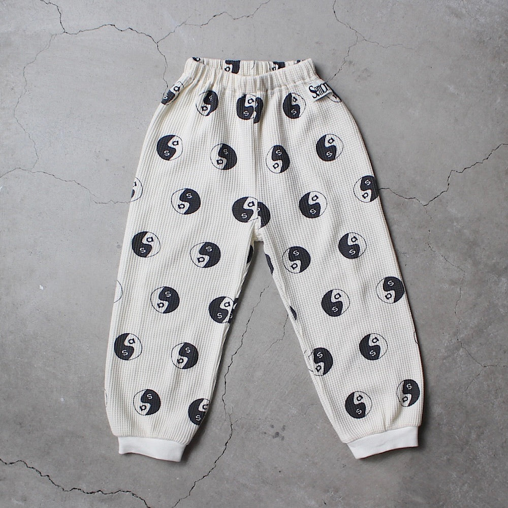 WAFFLE PRINT JOGGER PANTS