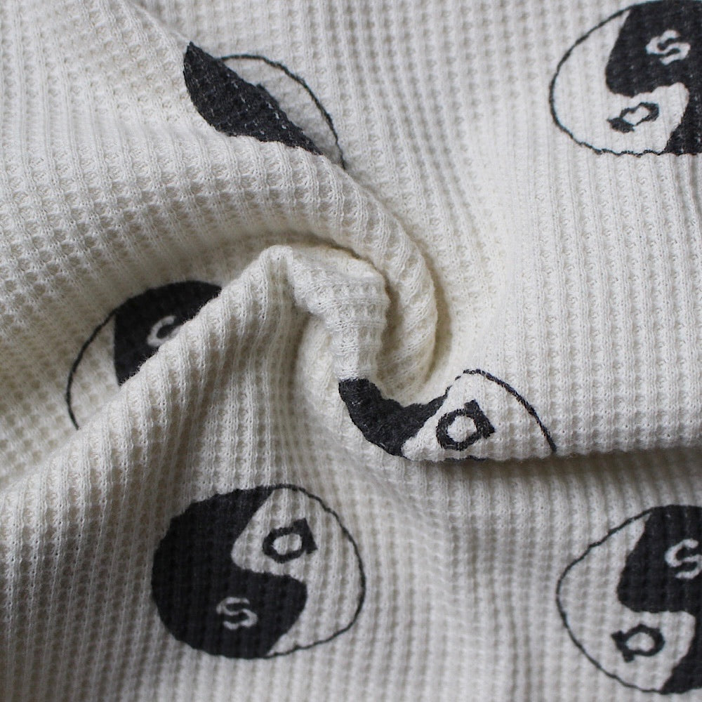 WAFFLE PRINT JOGGER PANTS