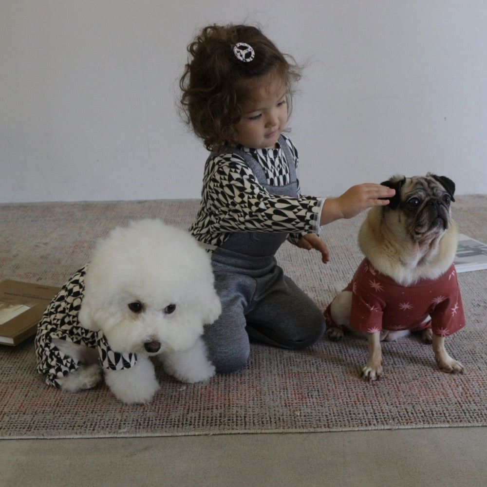 PATTERN DOG ROMPERS