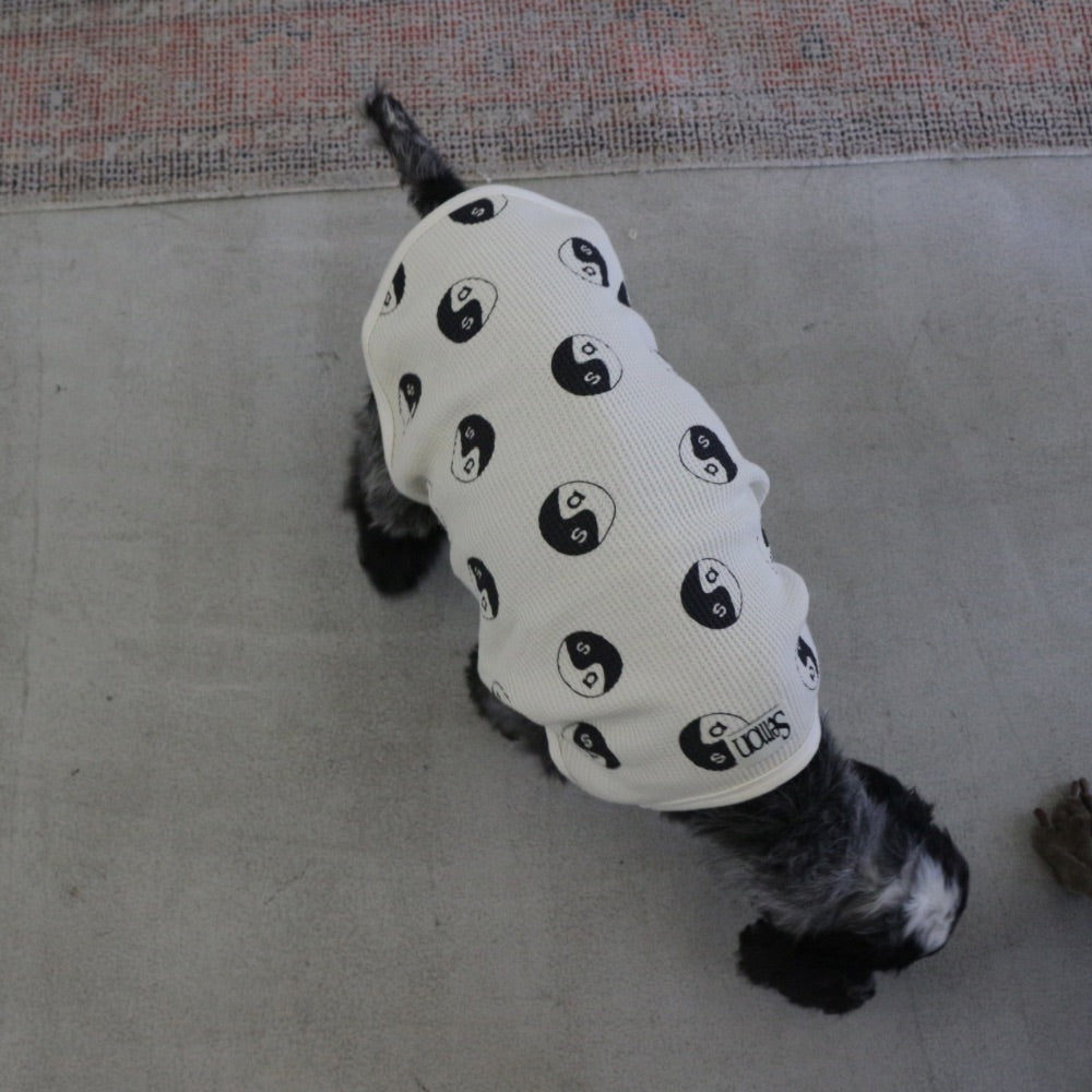 WAFFLE PRINT DOG WEAR