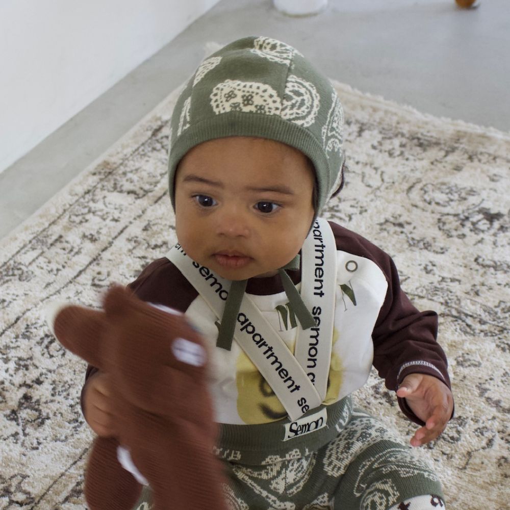 26SS PATTERN JAGGARD BONNET