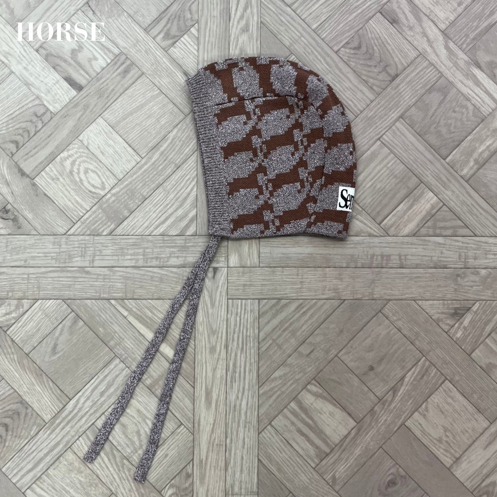 PATTERN JAGGARD BONNET