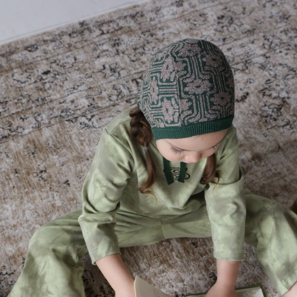 PATTERN JAGGARD BONNET