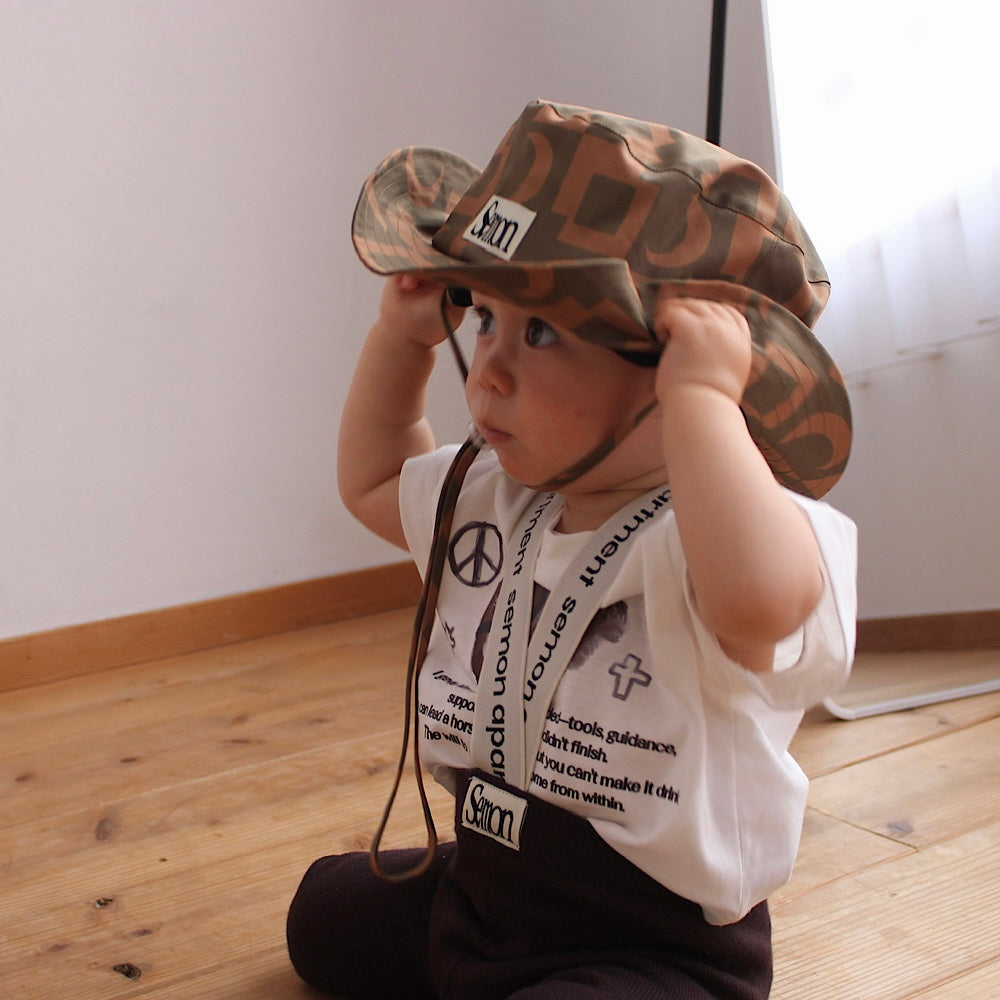 PATTERN SAFARI HAT