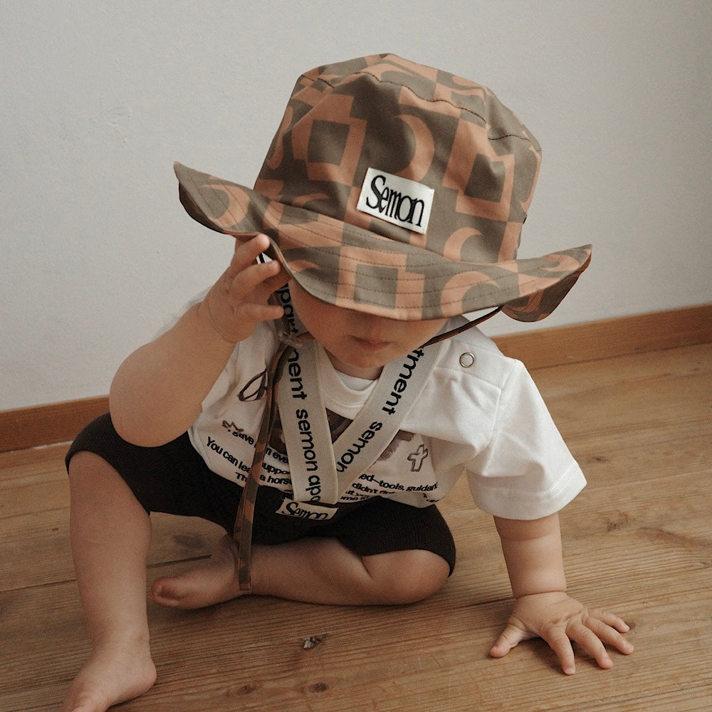 PATTERN SAFARI HAT