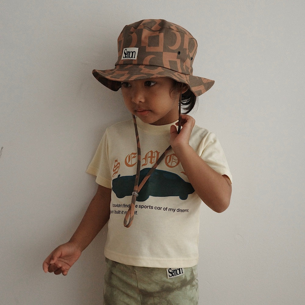PATTERN SAFARI HAT