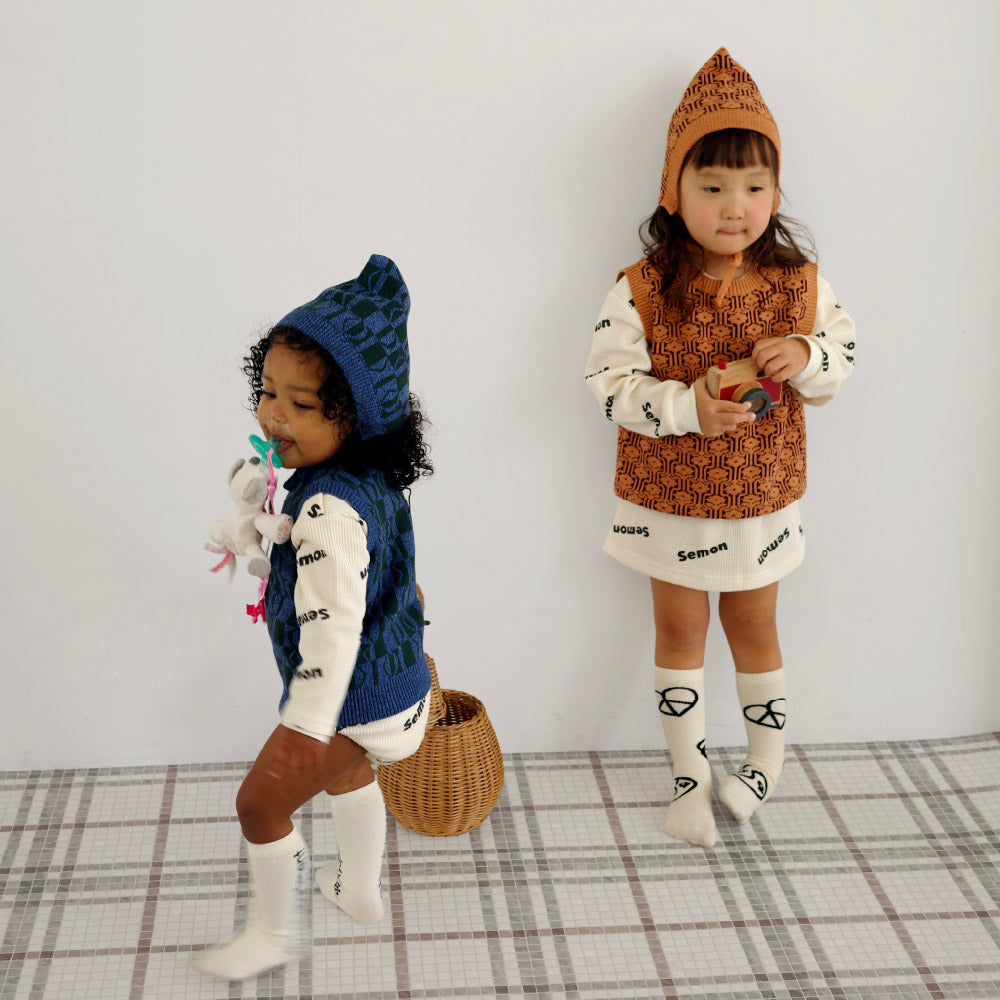 PATTERN KNIT BONNET