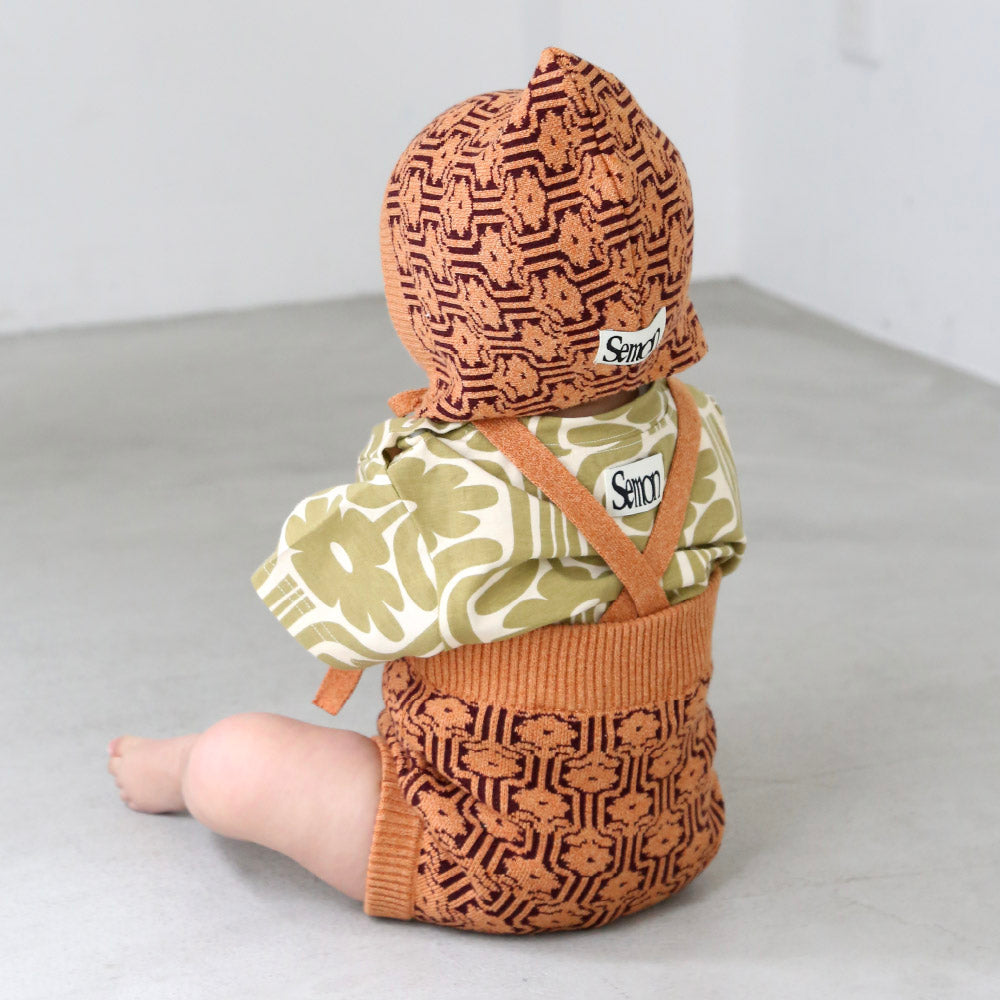 PATTERN KNIT BONNET