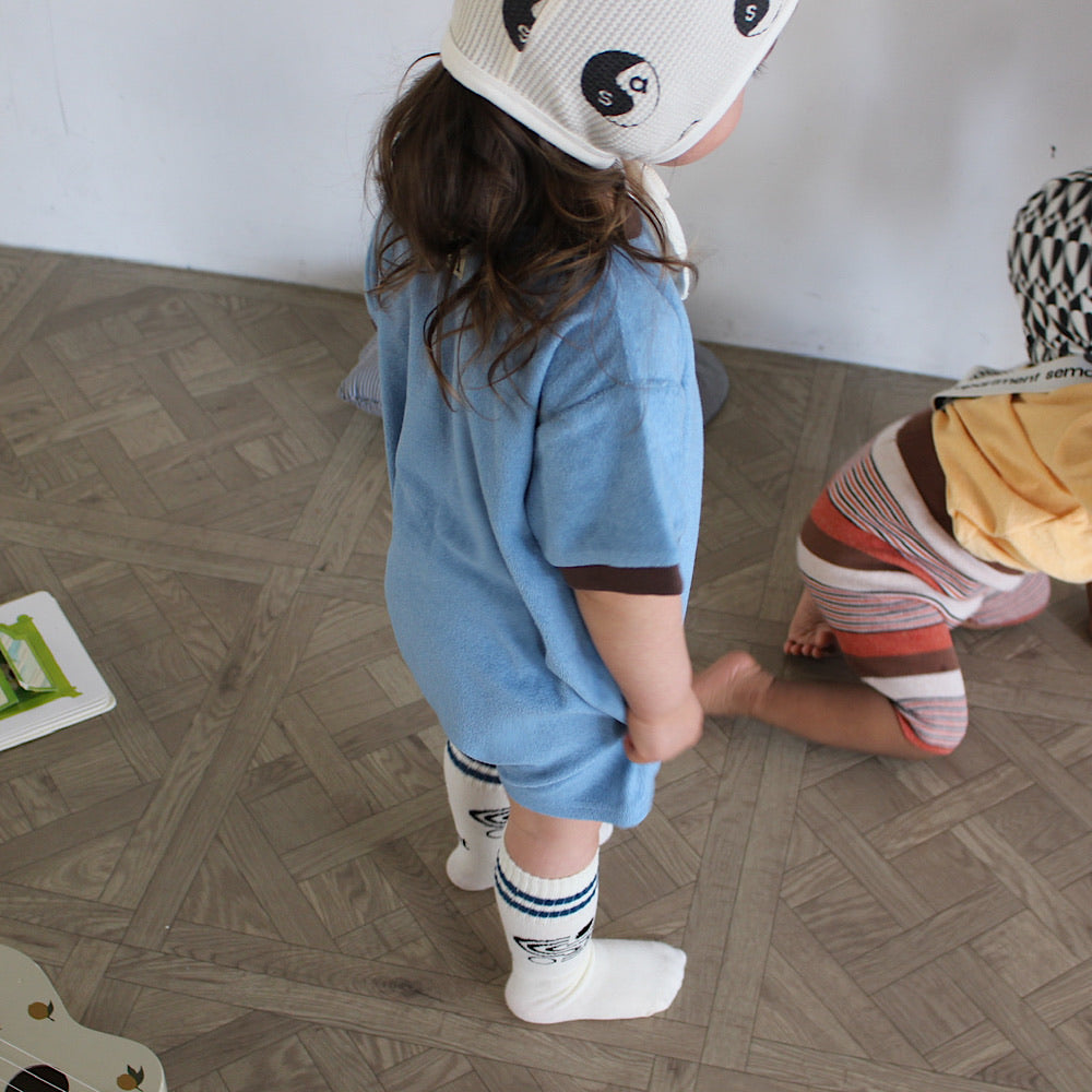 WAFFLE PRINT BONNET