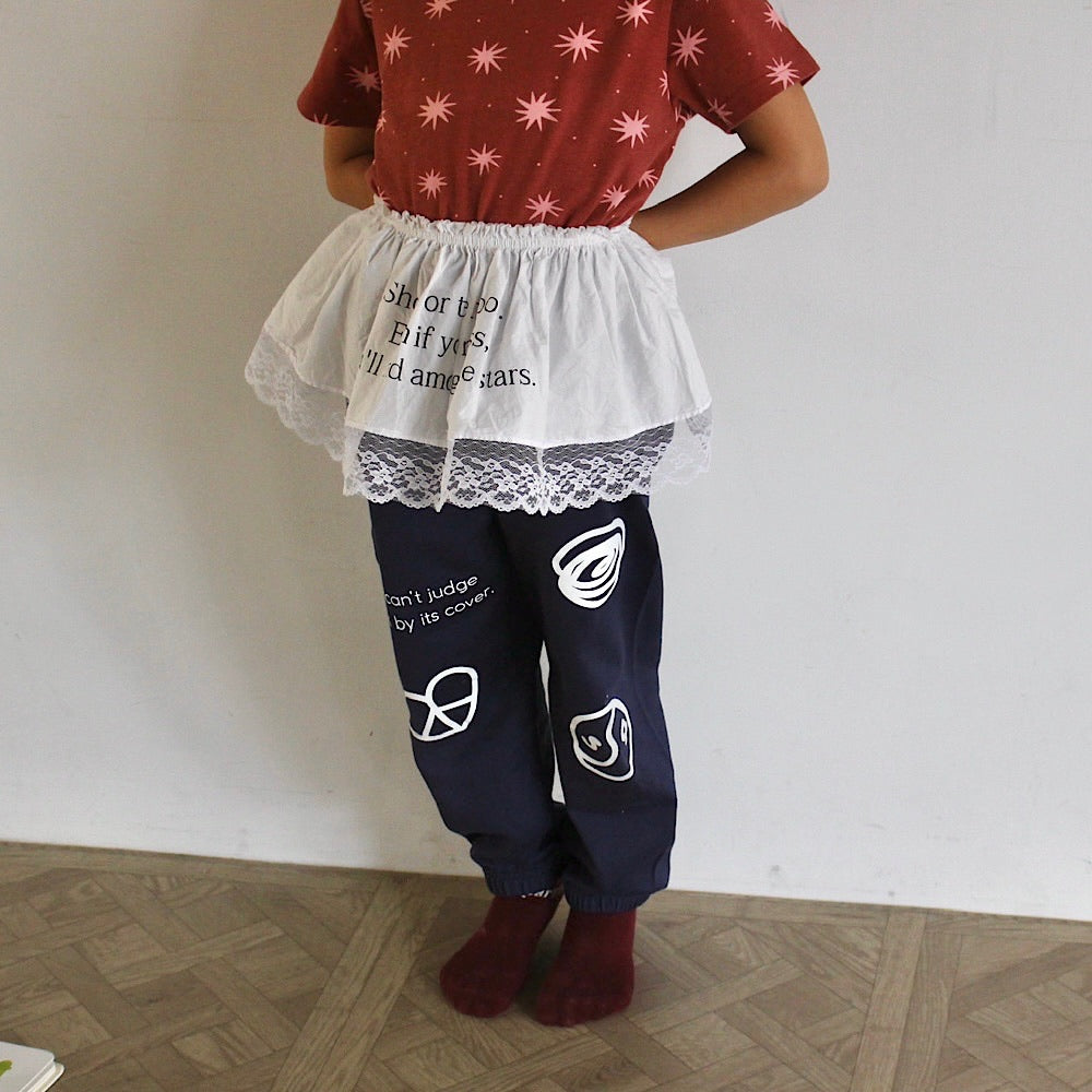 FRILL LACE PETTICOAT