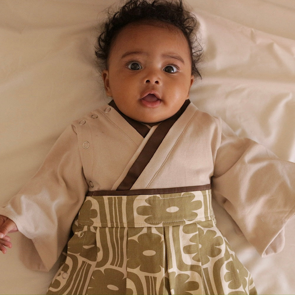 PATTERN HAKAMA ROMPERS