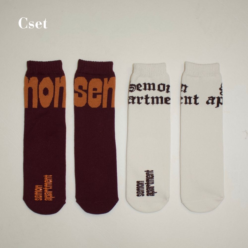 26SS 2SET HIGH SOCKS