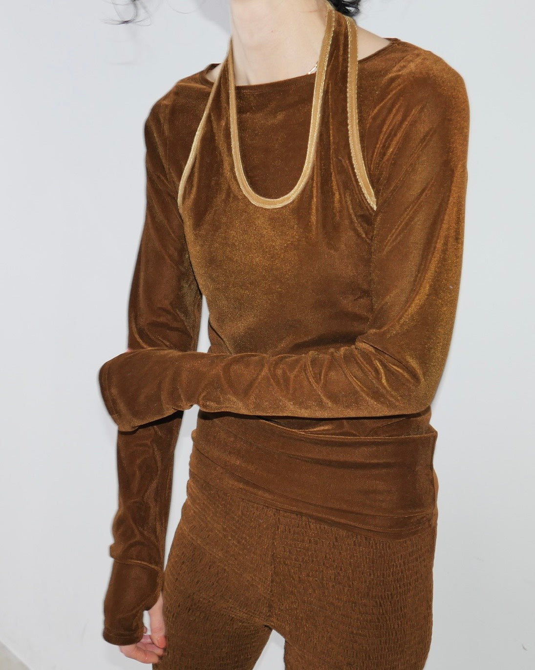 Velour 2-way Tops